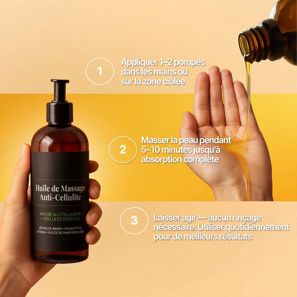 Huile anti-cellulite