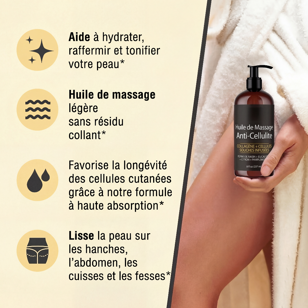 Huile anti-cellulite